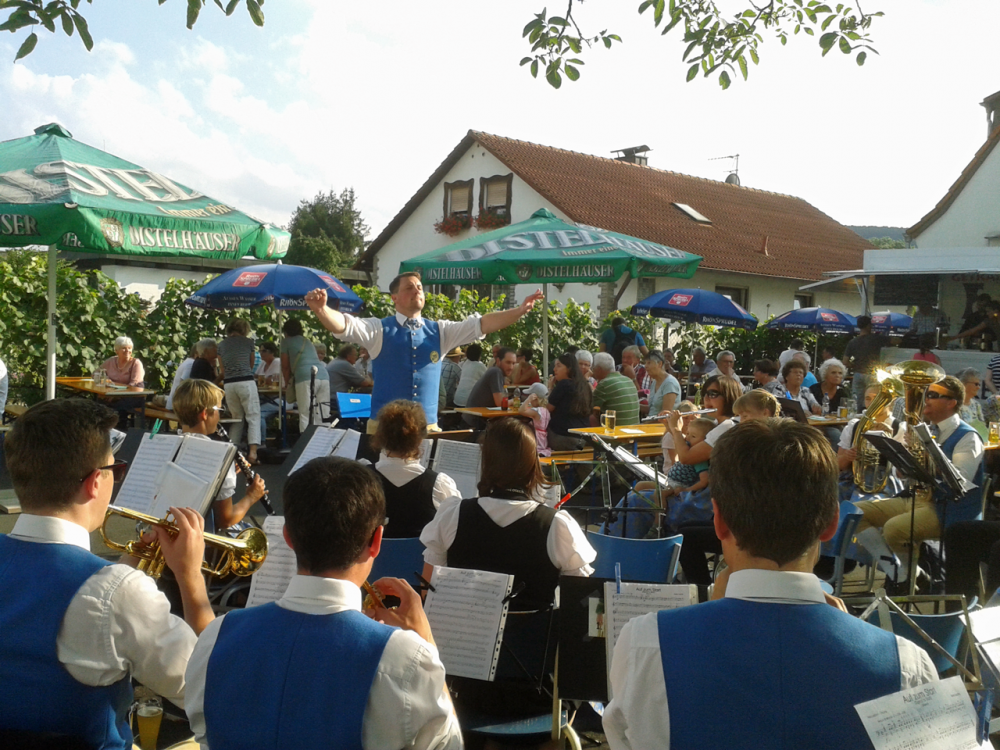 Musik im Biergarten