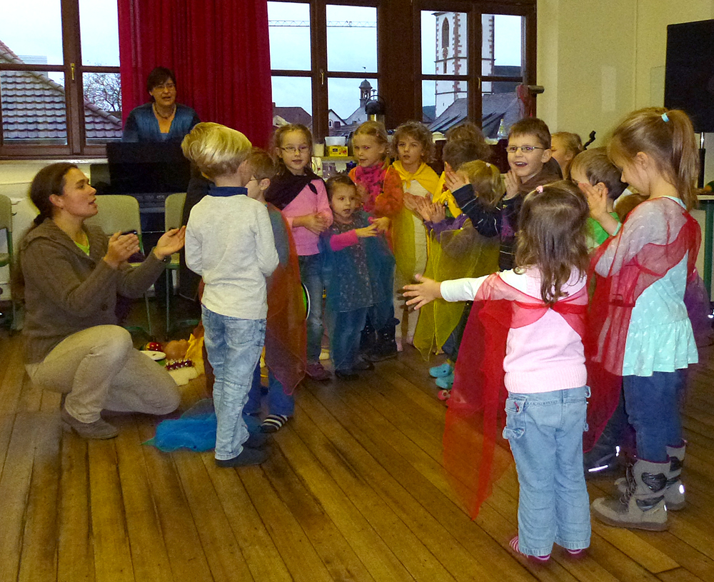 Weihnachtsfeier 2014 der Thüngersheimer Musikfrösche