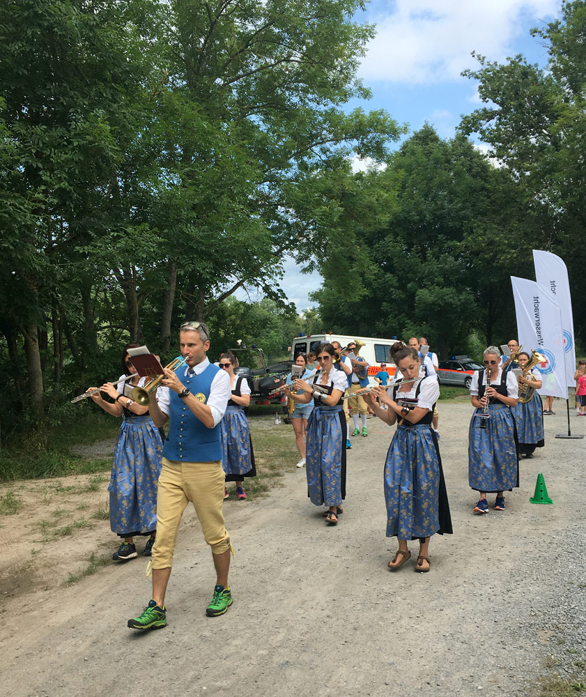 Marschmusik Spendenlauf